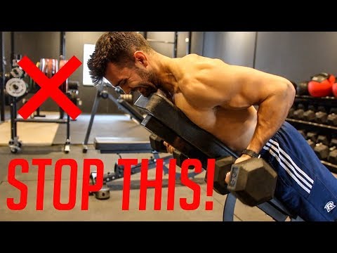 How to PROPERLY Incline Dumbbell Row | Prone Row Tutorial For A Huge Back