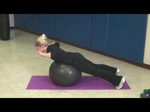 Stability Ball: Back Extension