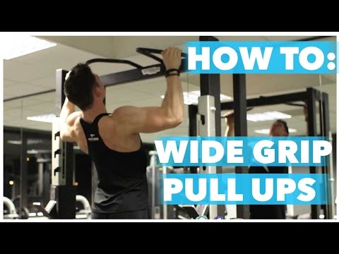 How to: Wide grip pull up