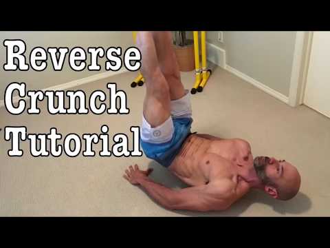 Reverse Crunch Tutorial. A great way to build your abs