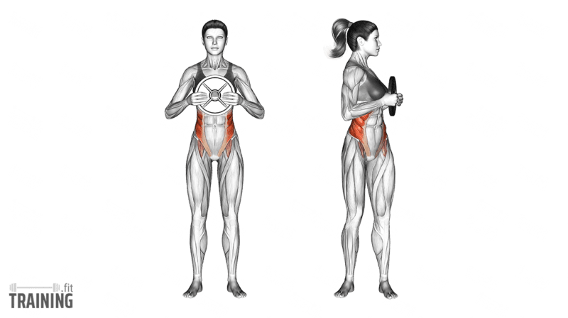 Standing Side Bend  Illustrated Exercise Guide