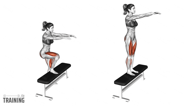 Bewegungsablauf: Aufsteiger ohne Equipment