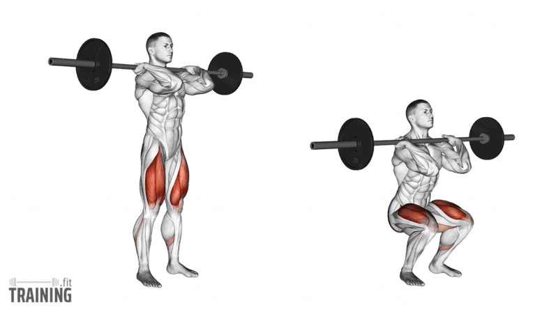 How to Front Squat With Straps