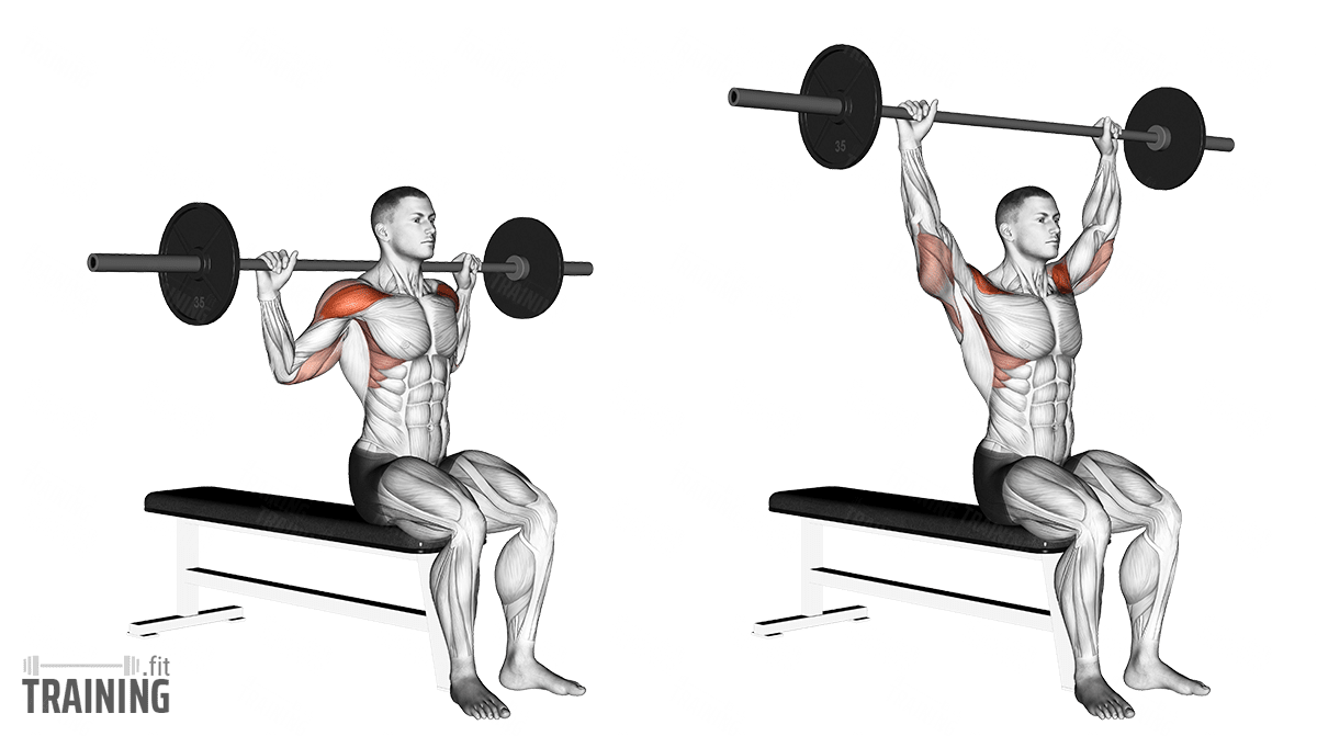 Behind The Neck Overhead Press