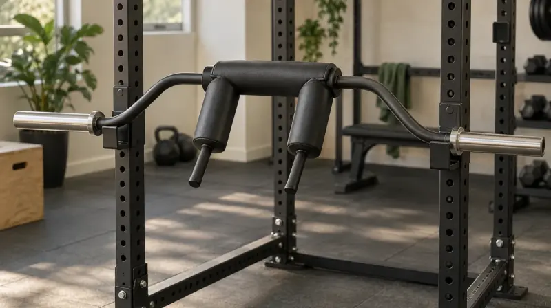 Safety squat bar