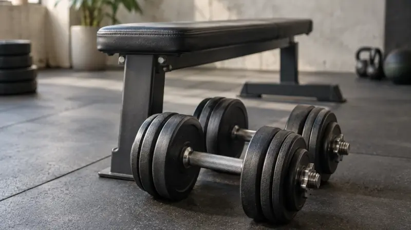 Muscle & Strength: allenamento full body con manubri su tre giorni